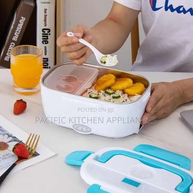 Hot Mini Portable Food Warmer Electric Lunch Box With Wall Plug