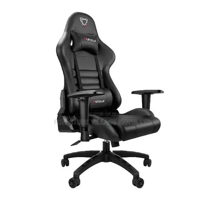 Gaming Chair; Leather Reclining High Back Home/Office Gamer Seat