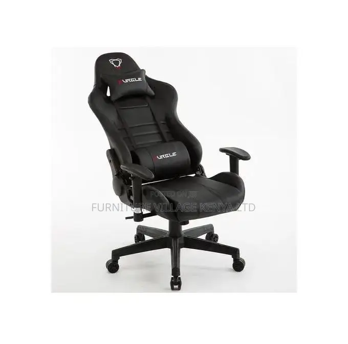 Gaming Chair; Leather Reclining High Back Home/Office Gamer Seat