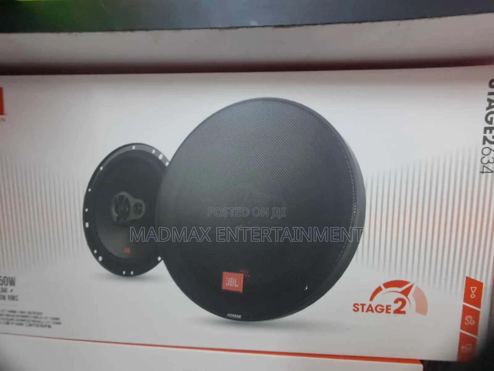 JBL Stage 2 634 6.5 Door Speakers