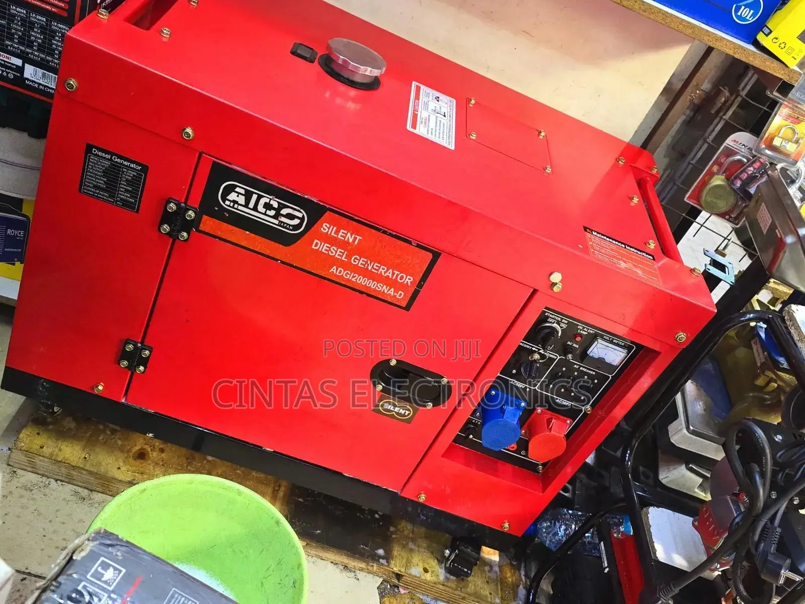 Diesel Silent Generator 12KVA 3PHASE