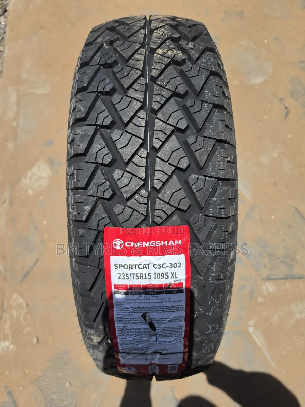 235 /75 R15 Chengshan Tires (All Terrain)
