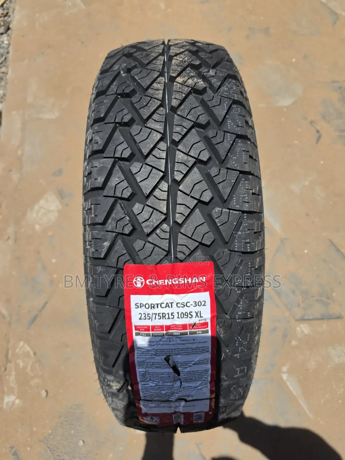 235 /75 R15 Chengshan Tires (All Terrain)