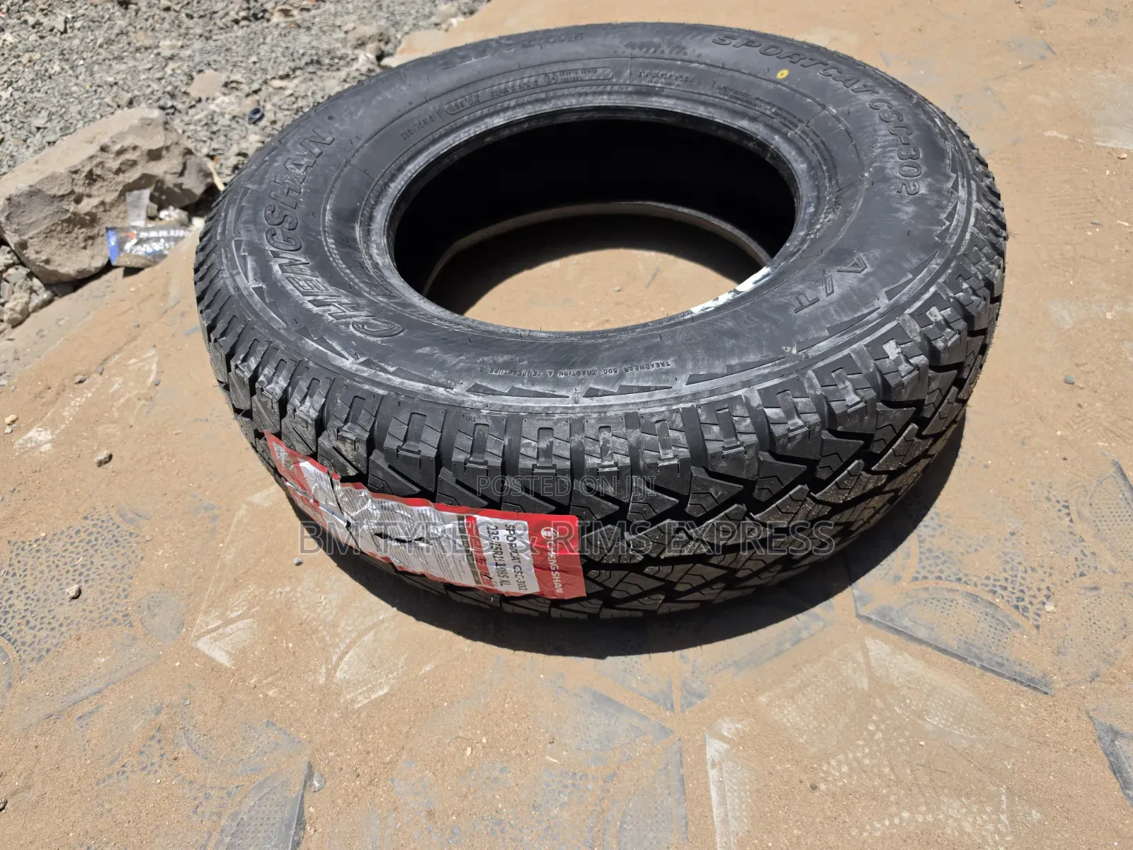 235 /75 R15 Chengshan Tires (All Terrain)