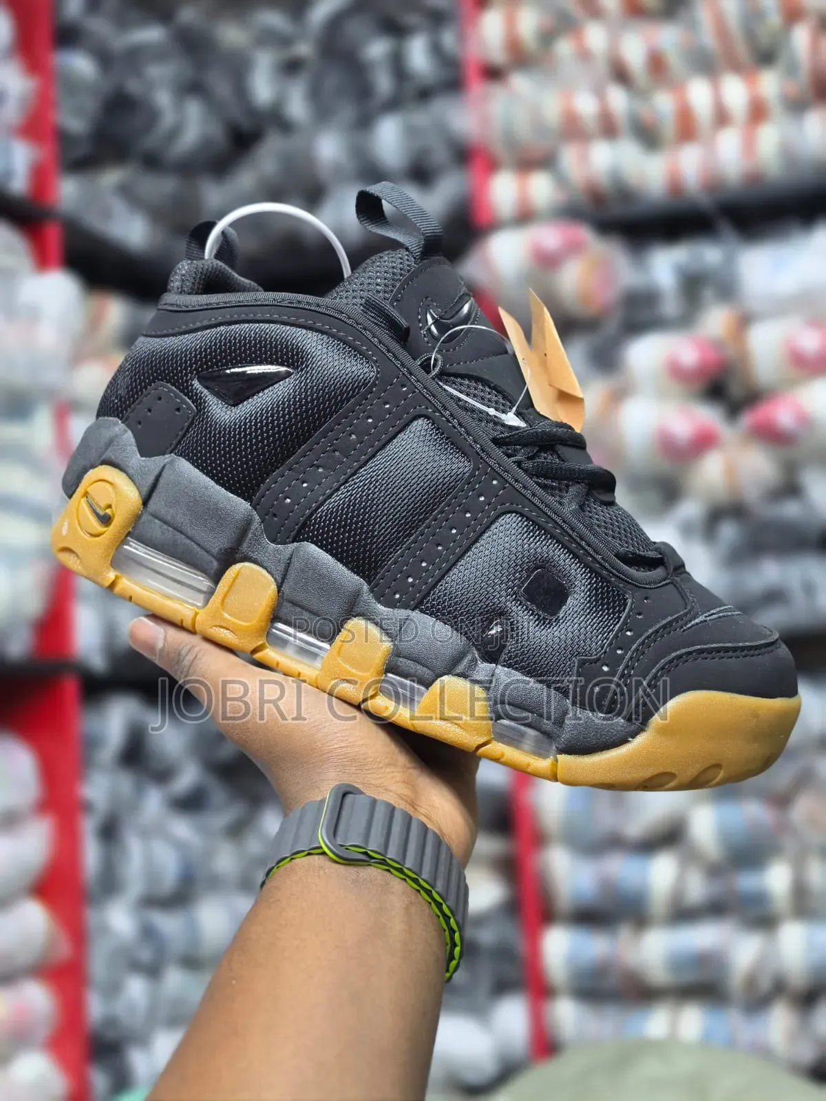 Nike Air Uptempo "Black Gum" Sneakers