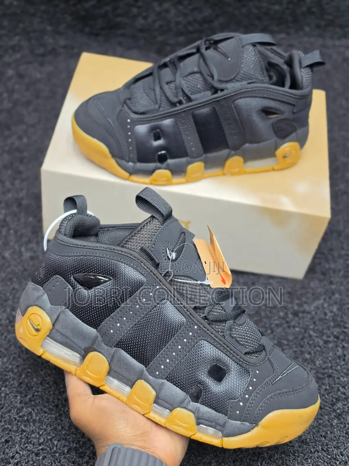 Nike Air Uptempo "Black Gum" Sneakers