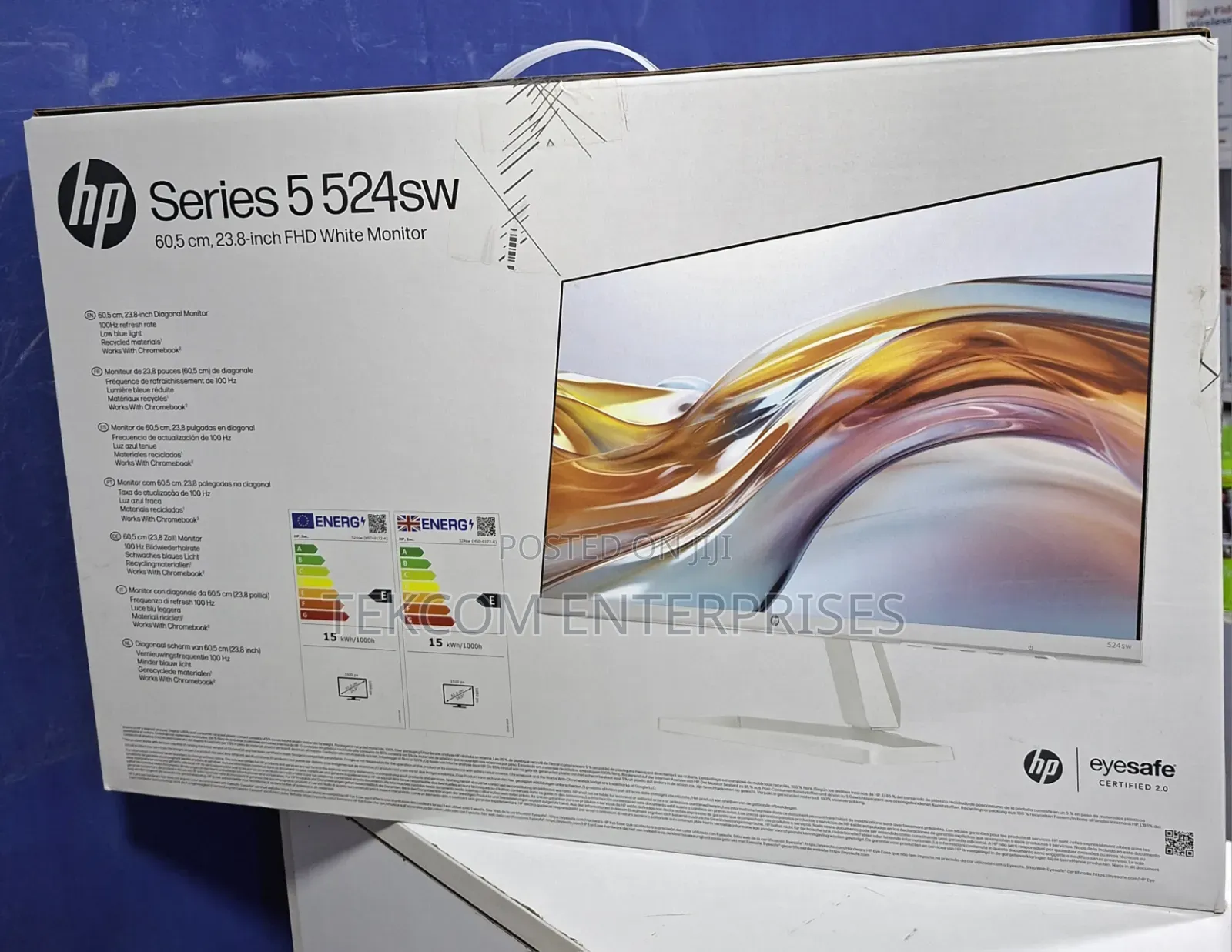 HP 524sw FHD 24" Inch Monitor HP 524sw Ips 1080p Monitor
