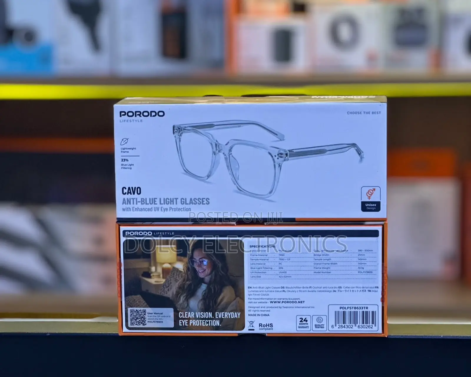Porodo CAVO Anti-Blue Light Glasses
