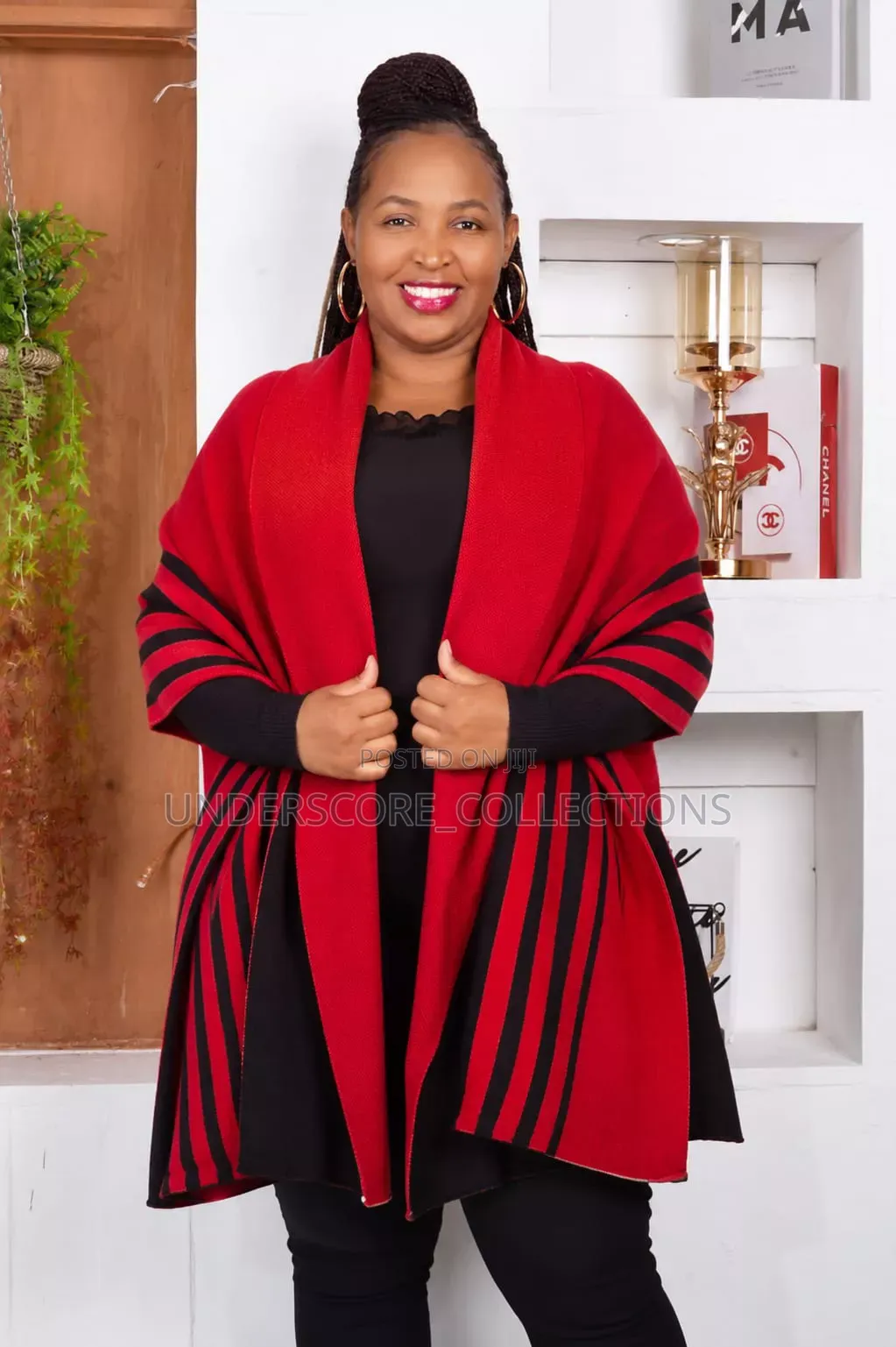 Striking Striped Ponchos