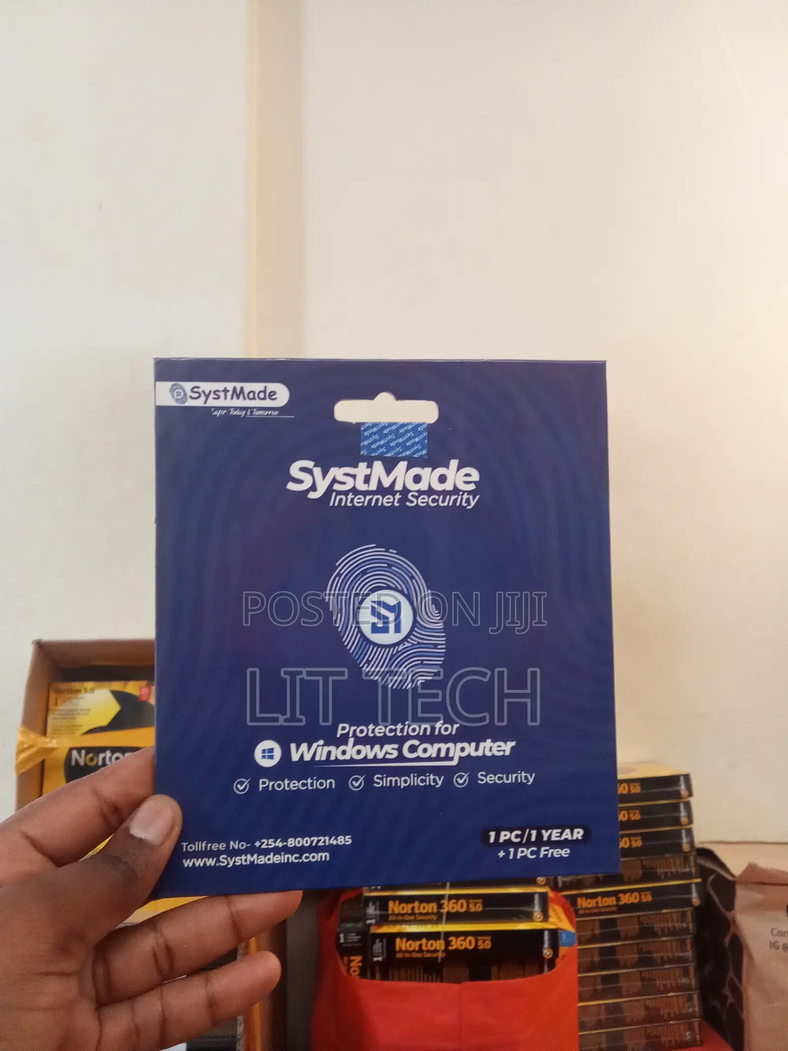 SystMade Internet Security, a 1-PC, 1-Year Antivirus Software