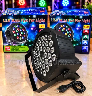 LED Mini PAR Light 36W Multicolor Stage Lamp for Events & Parties