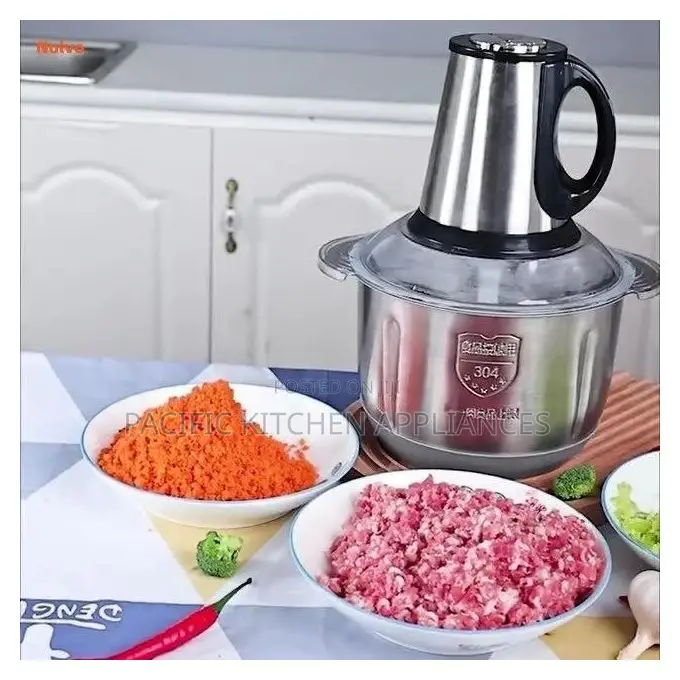 Electric Meat Mincer Chopper 6 L, Large Capacity 3 Gears