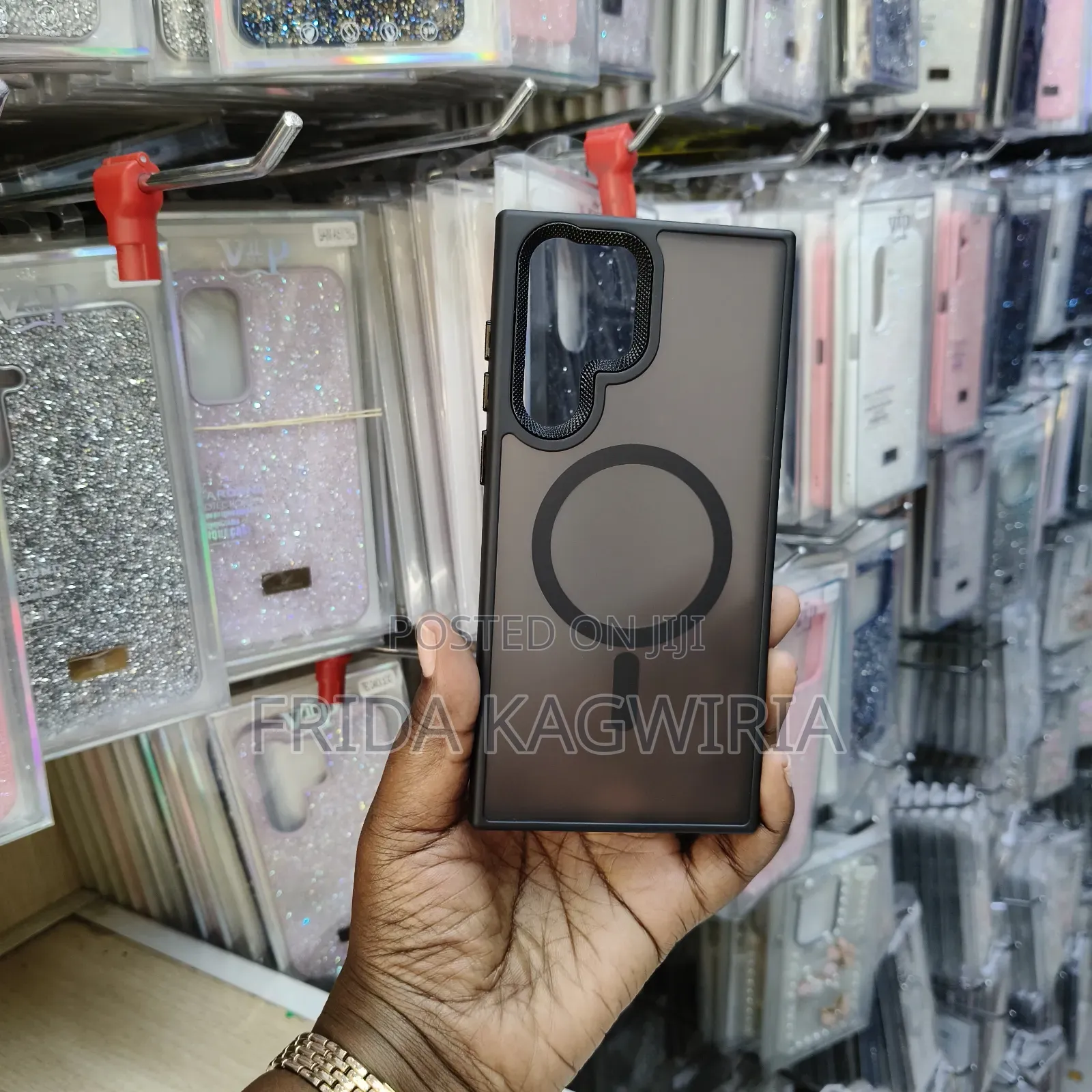 Samsung S24 Ultra Translucent Magnetic Back Case