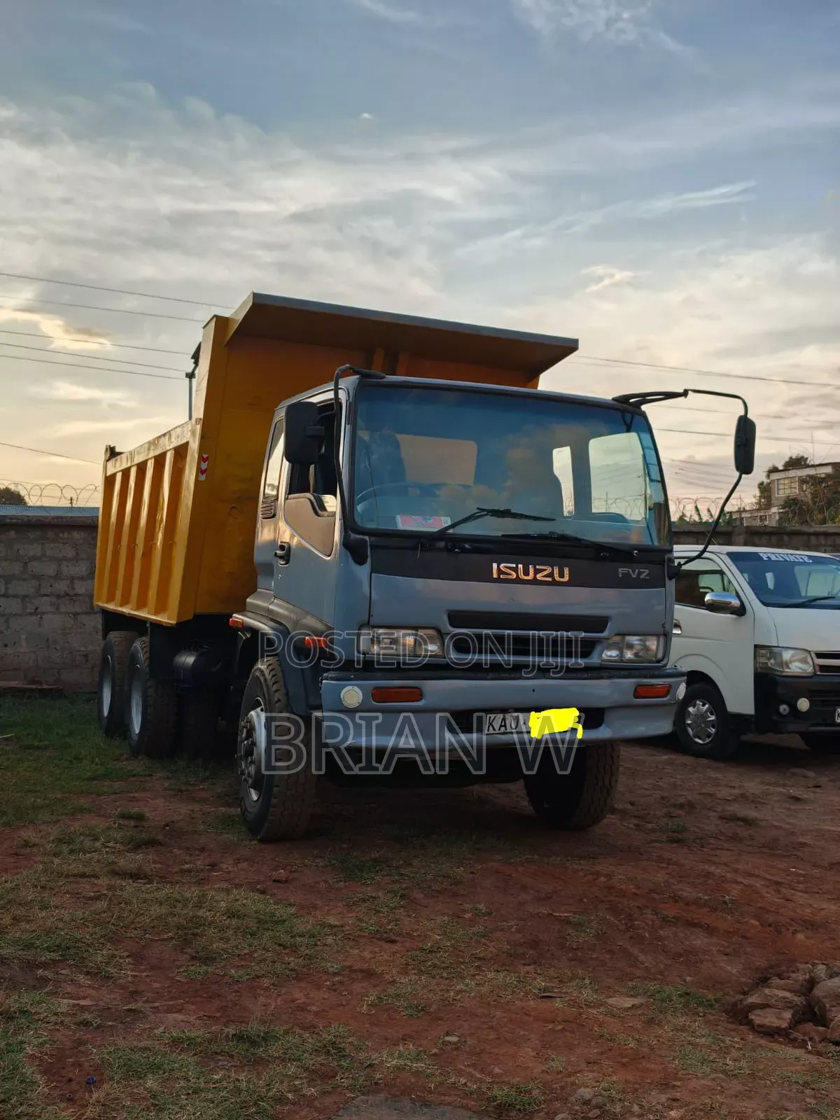 Isuzu FVZ Tipper 2006 Gray