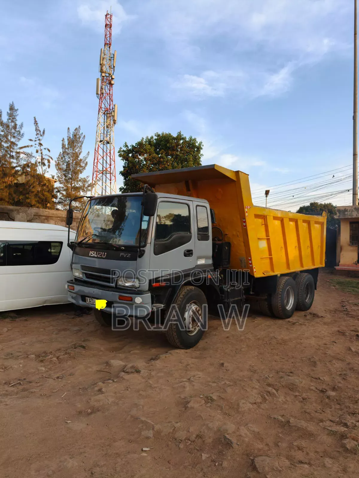 Isuzu FVZ Tipper 2006 Gray
