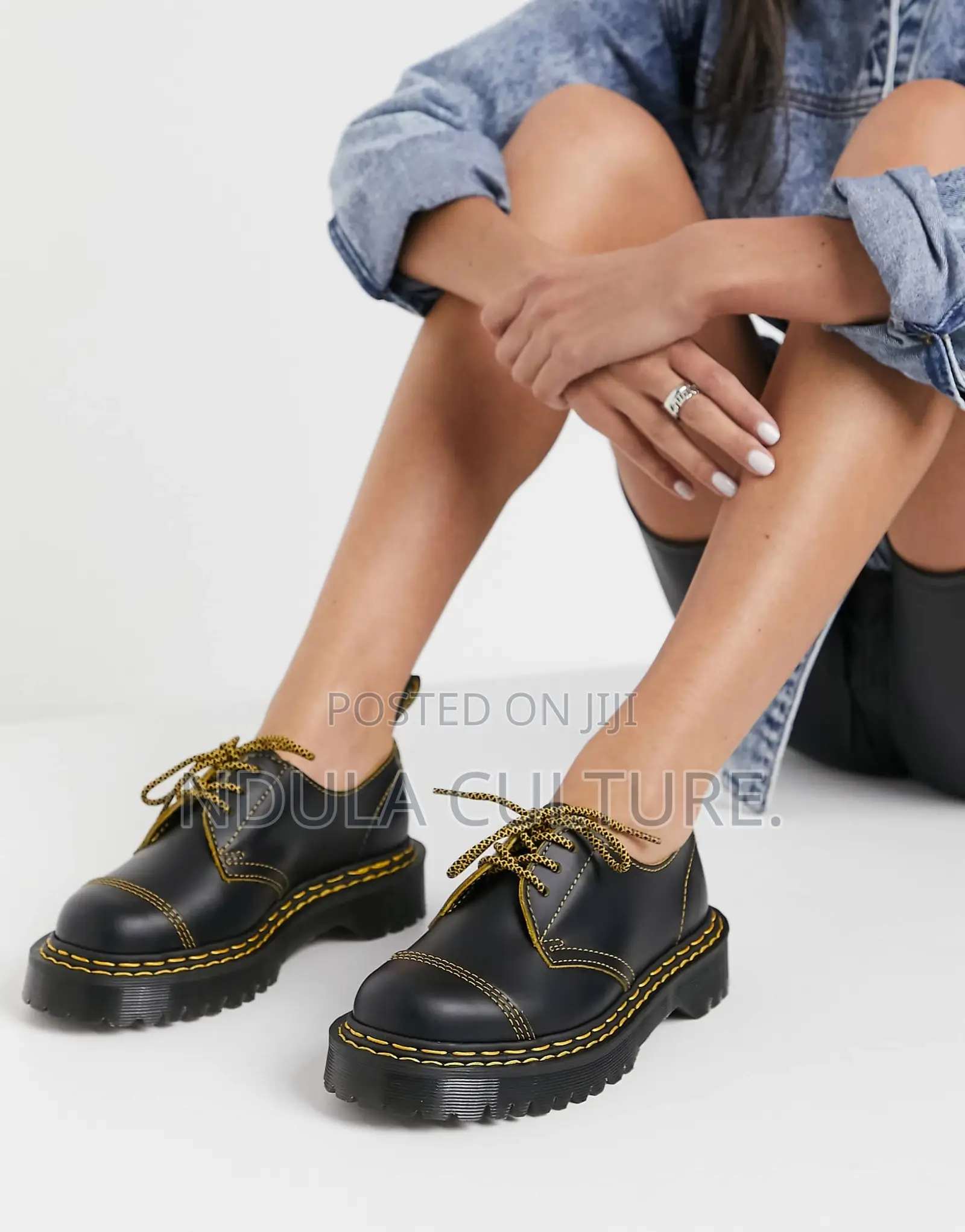 The Dr. Martens 1461 Bex Double Stitch Leather Shoes