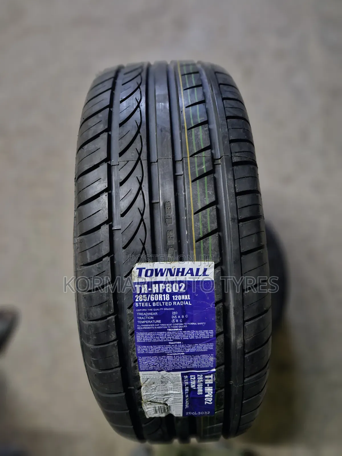 285/60r18 Townhall Tyres
