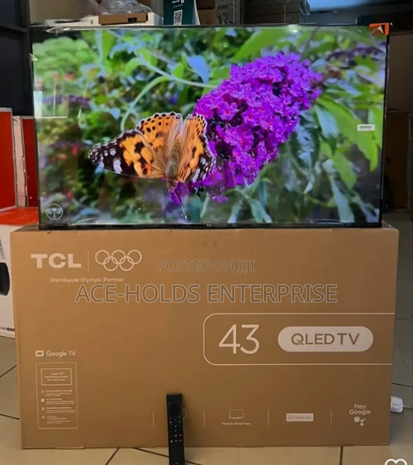 TCL 43 Inch QLED Google TV 43S5K 2K Resolution - Voice Command