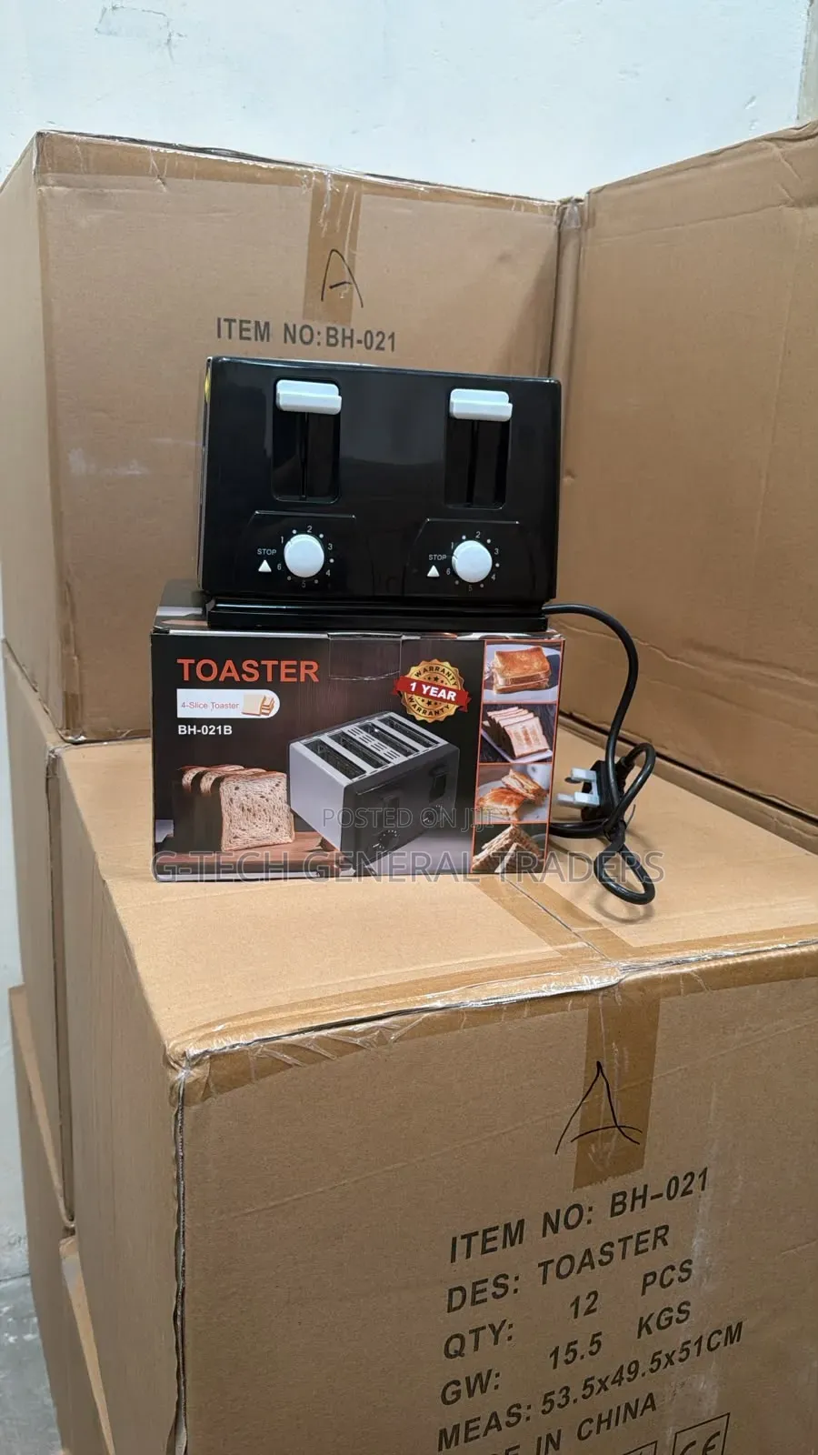 Generic 4 Slice Heavy Duty Electric Pop Up Toaster