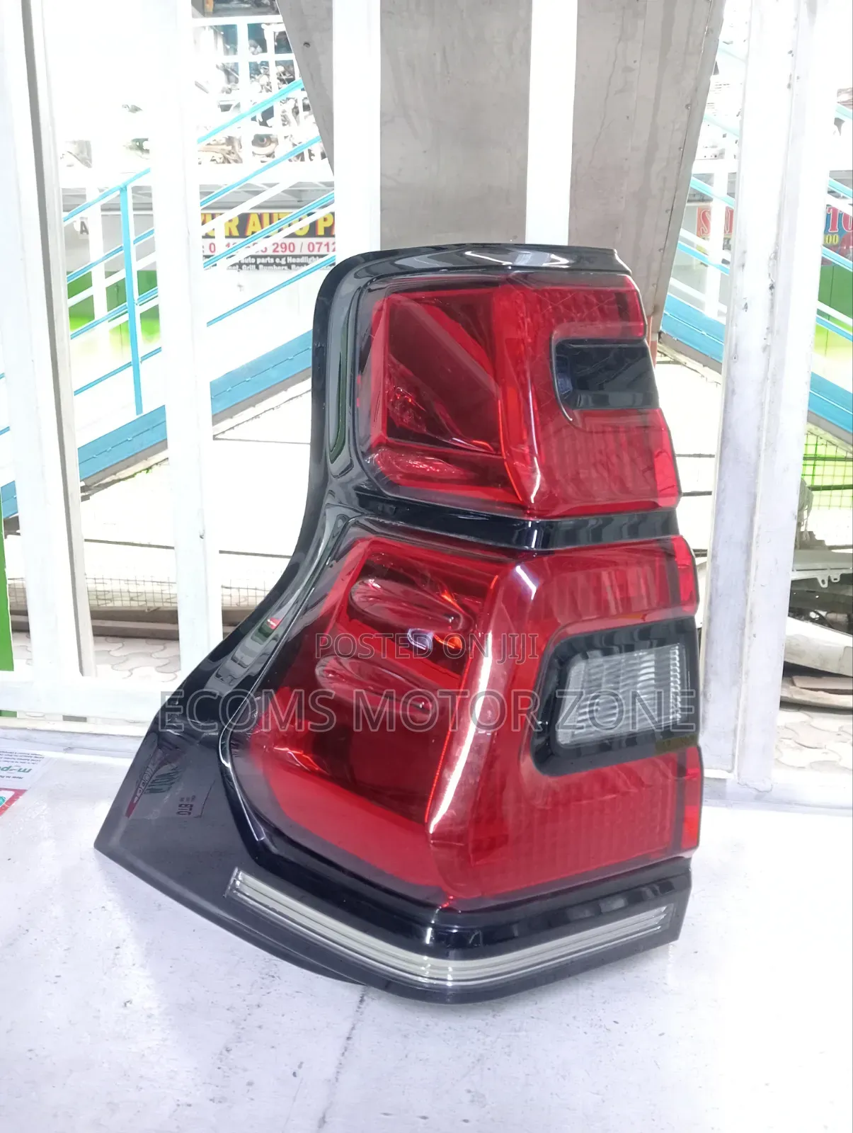 Toyota Prado J165 Backlight