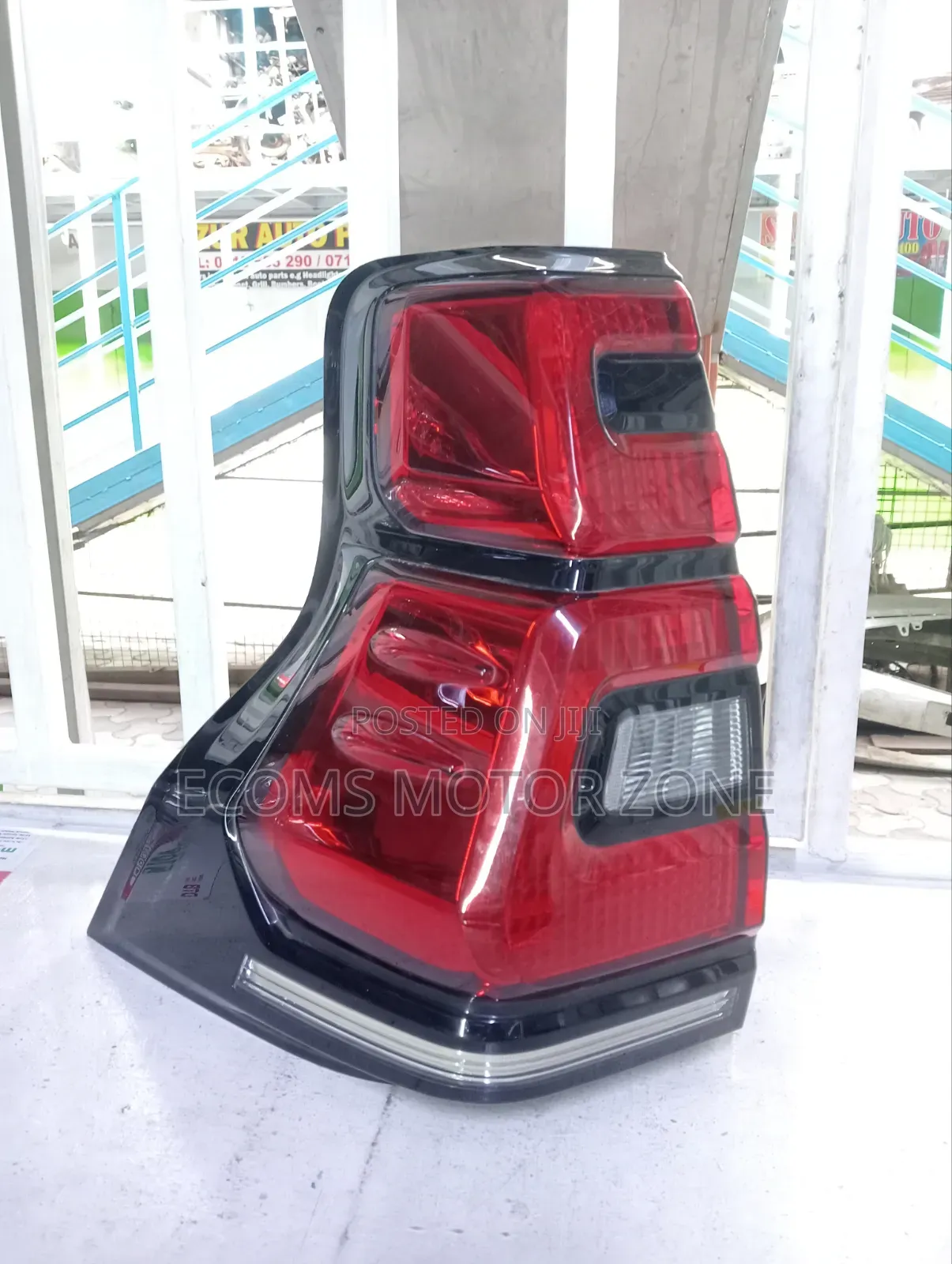 Toyota Prado J165 Backlight