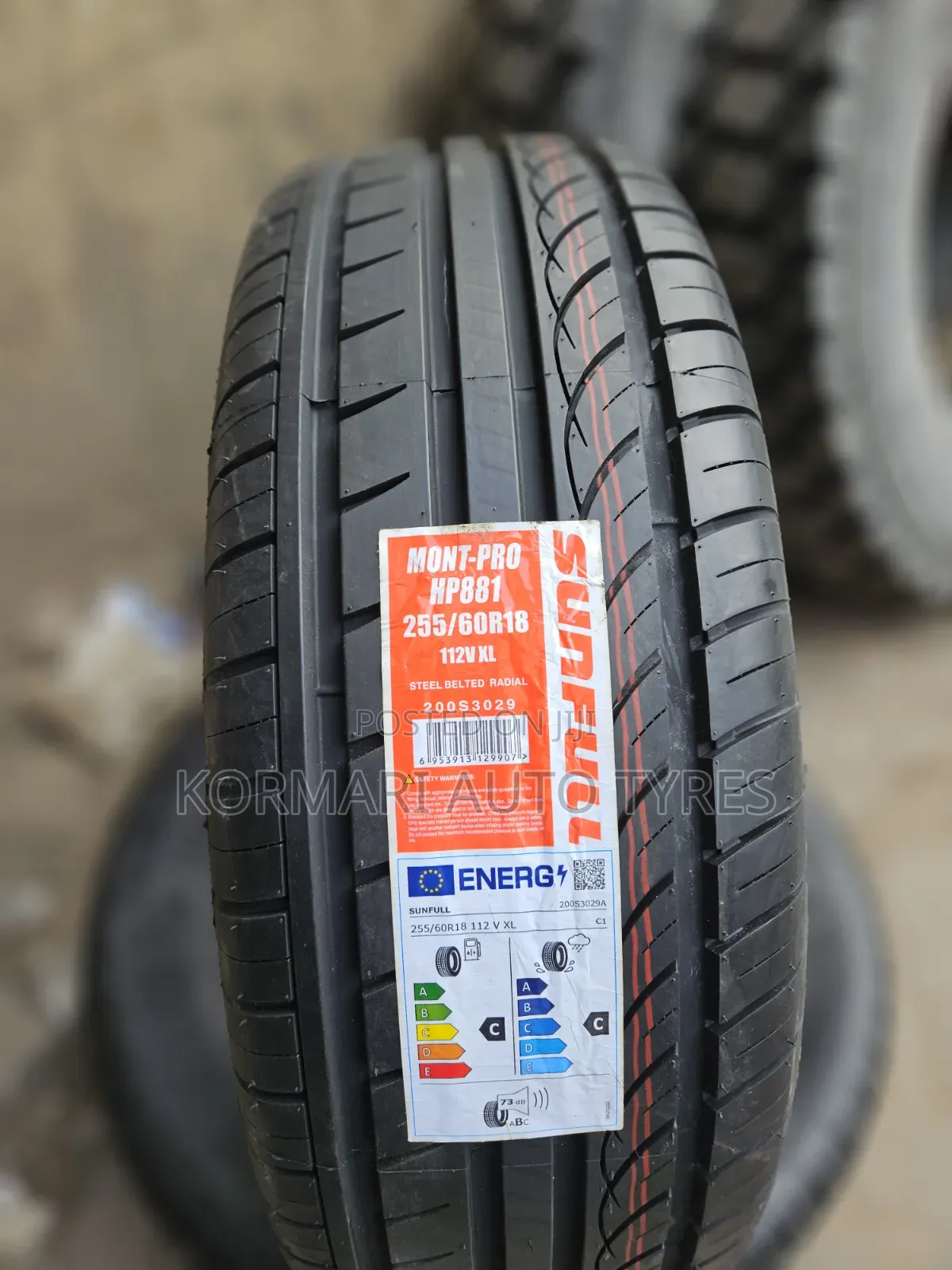 255/60r18 Sunfull Tyre