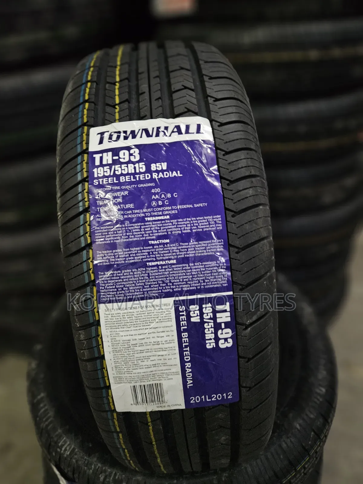 195/55r15 Townhall Tires