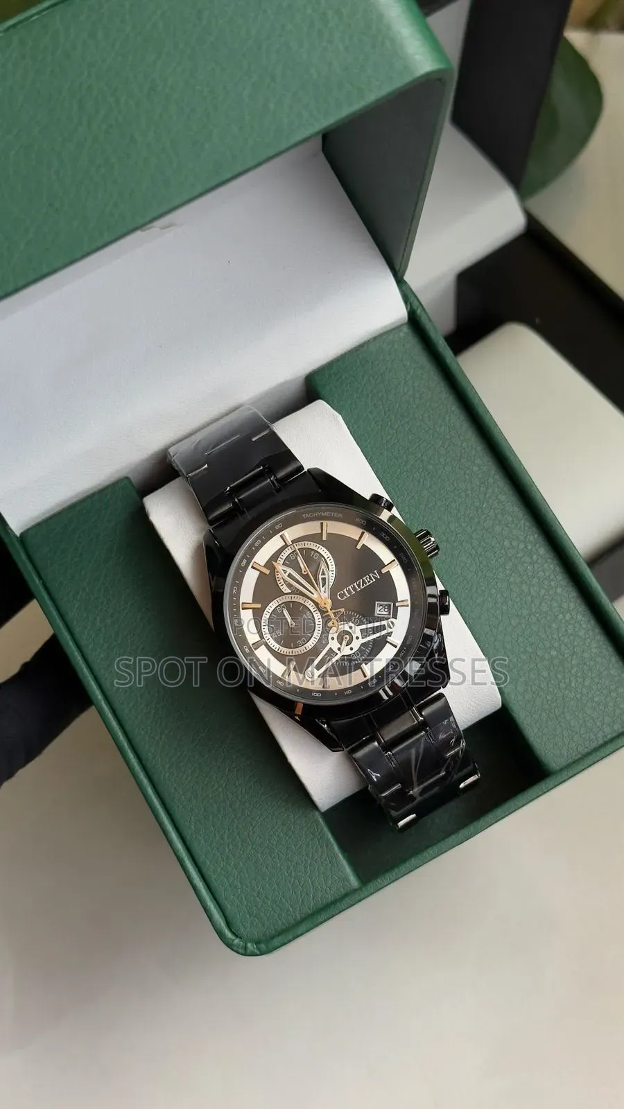 Citizen Watch for Men. Date Display. Stainless Steel. Waterproof.