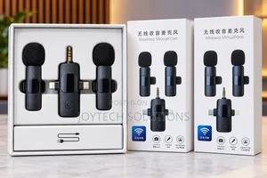 Dual Wireless Clip Mic Set for Phone Recording YouTube TikTok & Vlog