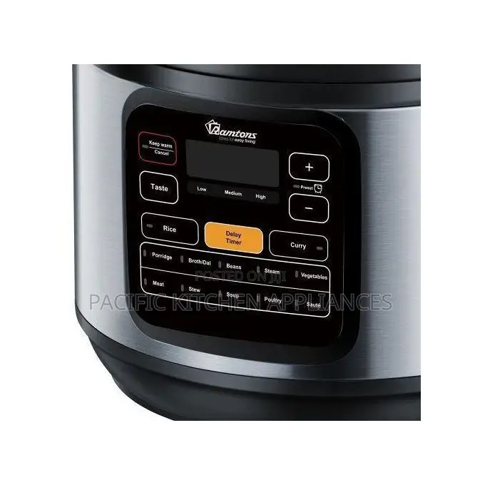 Ramtons RM/582-Electric Pressure Cooker 6l- Black
