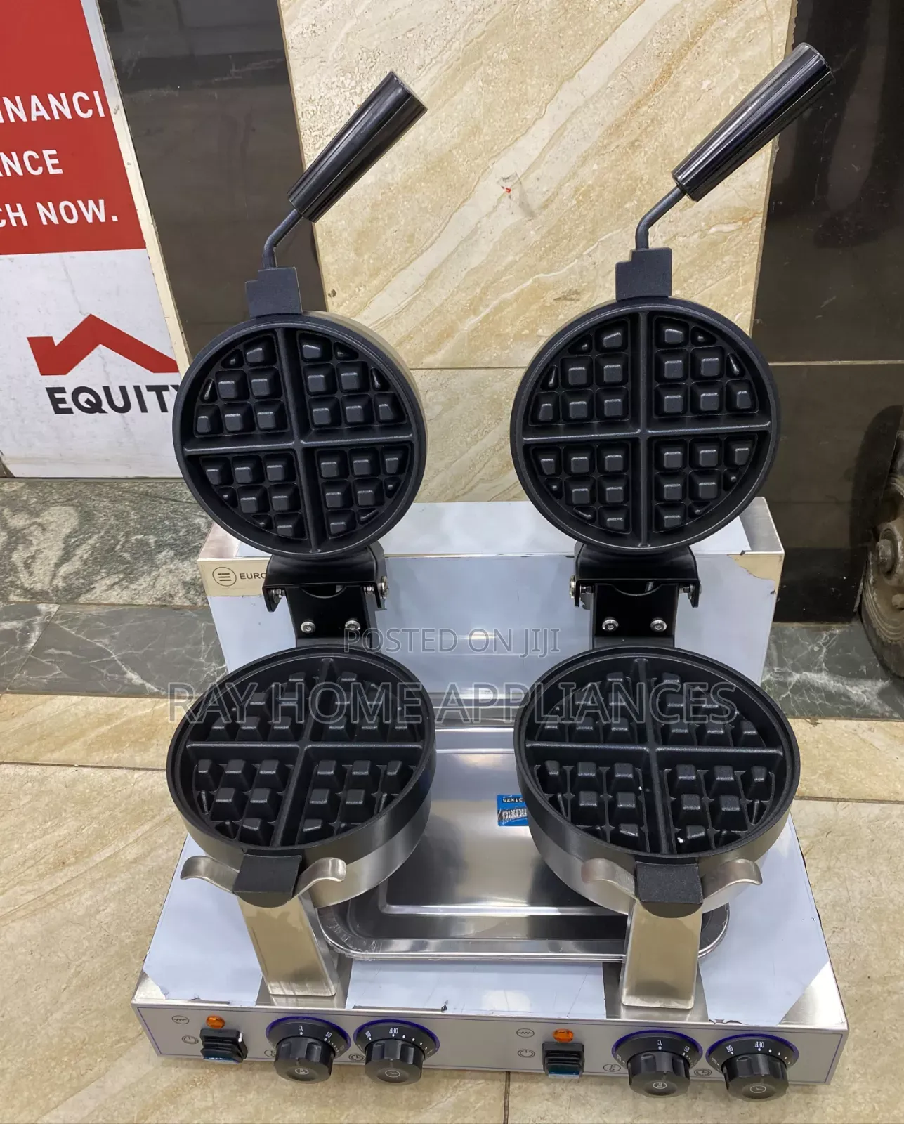 Double Euromax Rotation Waffle Baker WB-2R