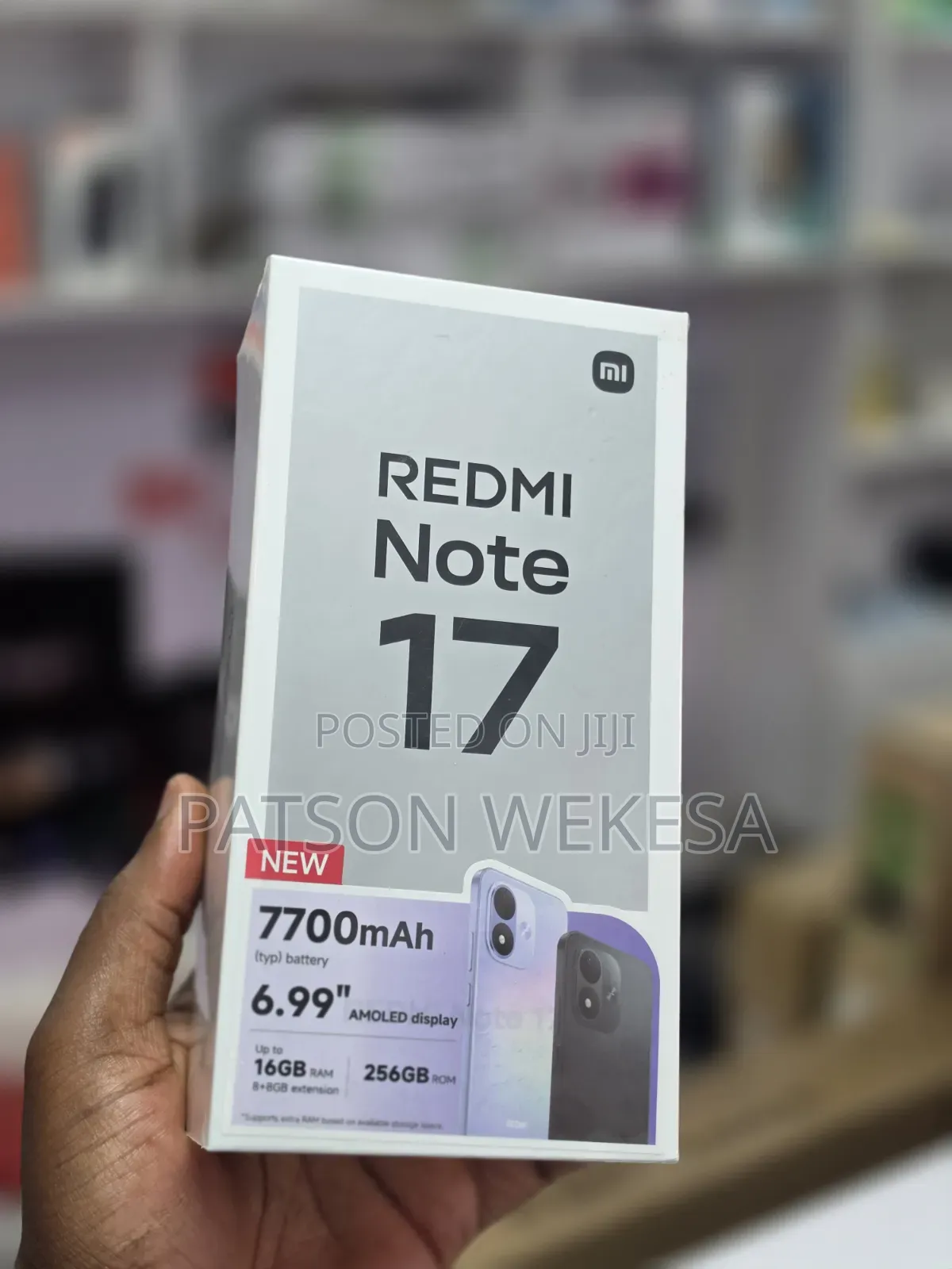 New Xiaomi Redmi Note 17 128 GB Black