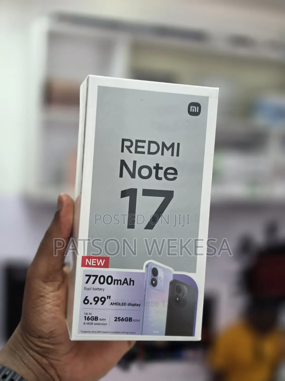 New Xiaomi Redmi Note 17 128 GB Black