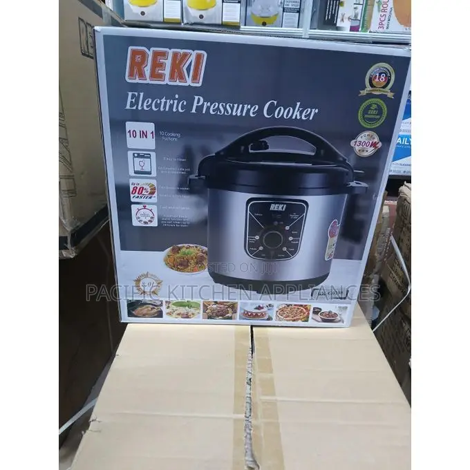 REKI 10 in 1 8 Litres Pressure Cooker