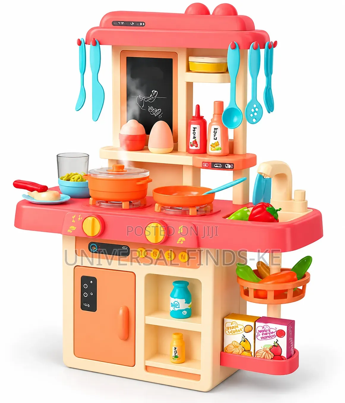 Kids Mini Kitchen Toy Set for Role Play and Early Learning