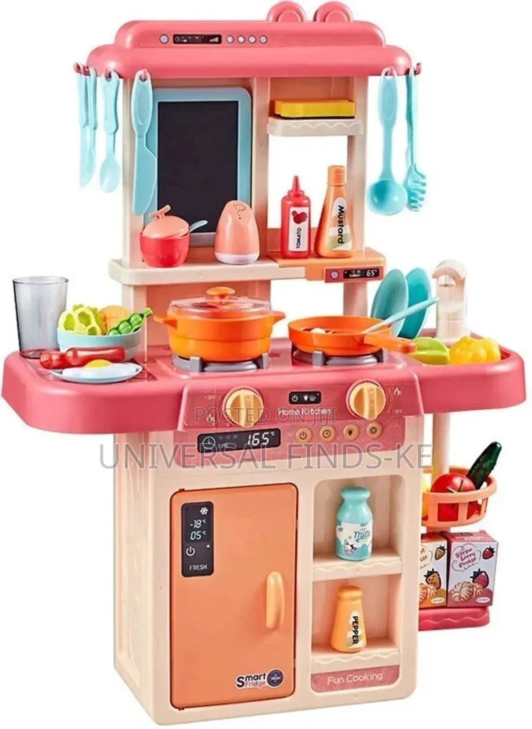 Kids Mini Kitchen Toy Set for Role Play and Early Learning