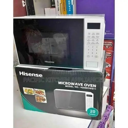 Hisense H20MOMS11, Microwave Oven, 20L, Solo, White