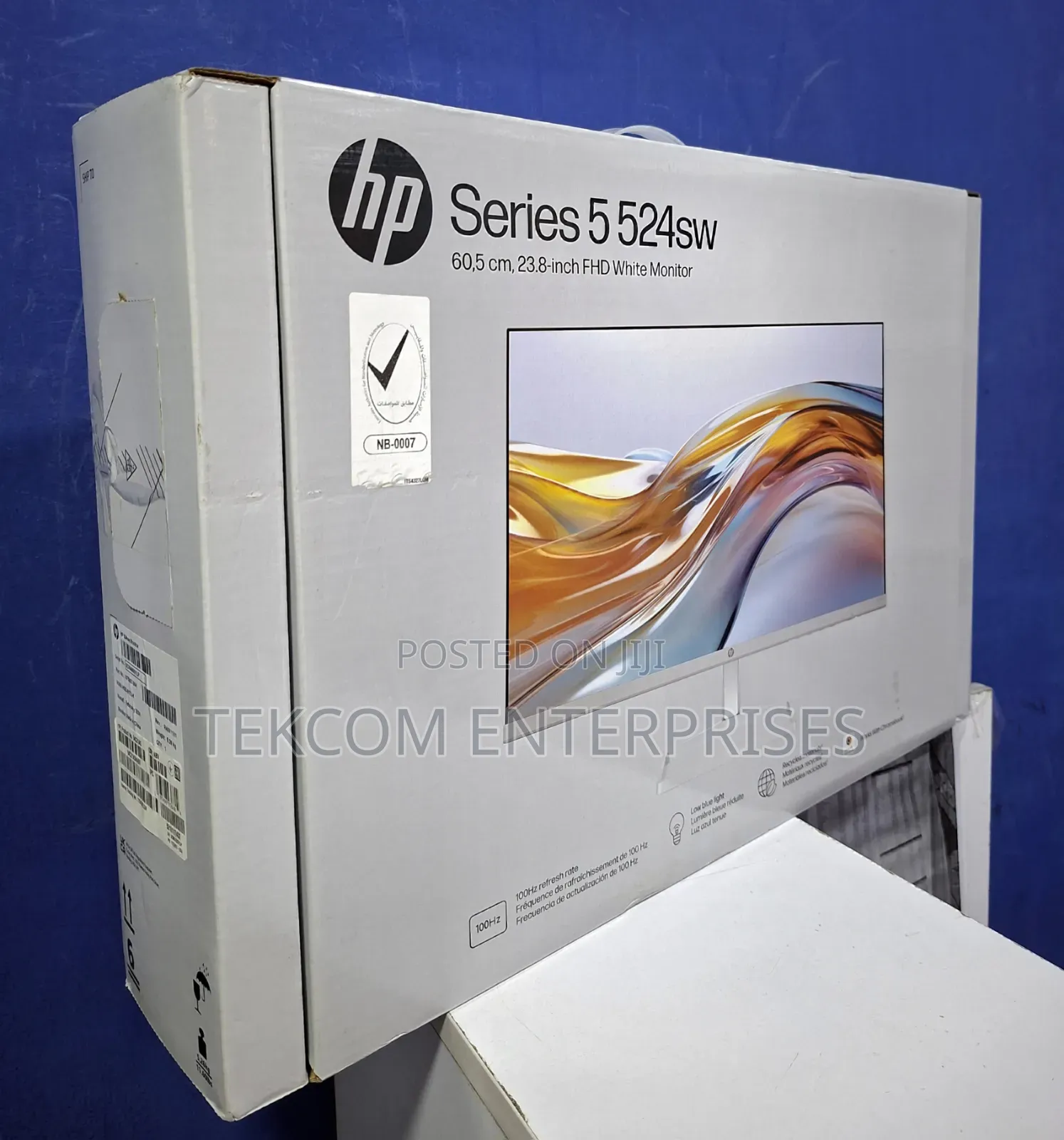 HP Series 5 524SW 24 Inches Full HD Monitor White