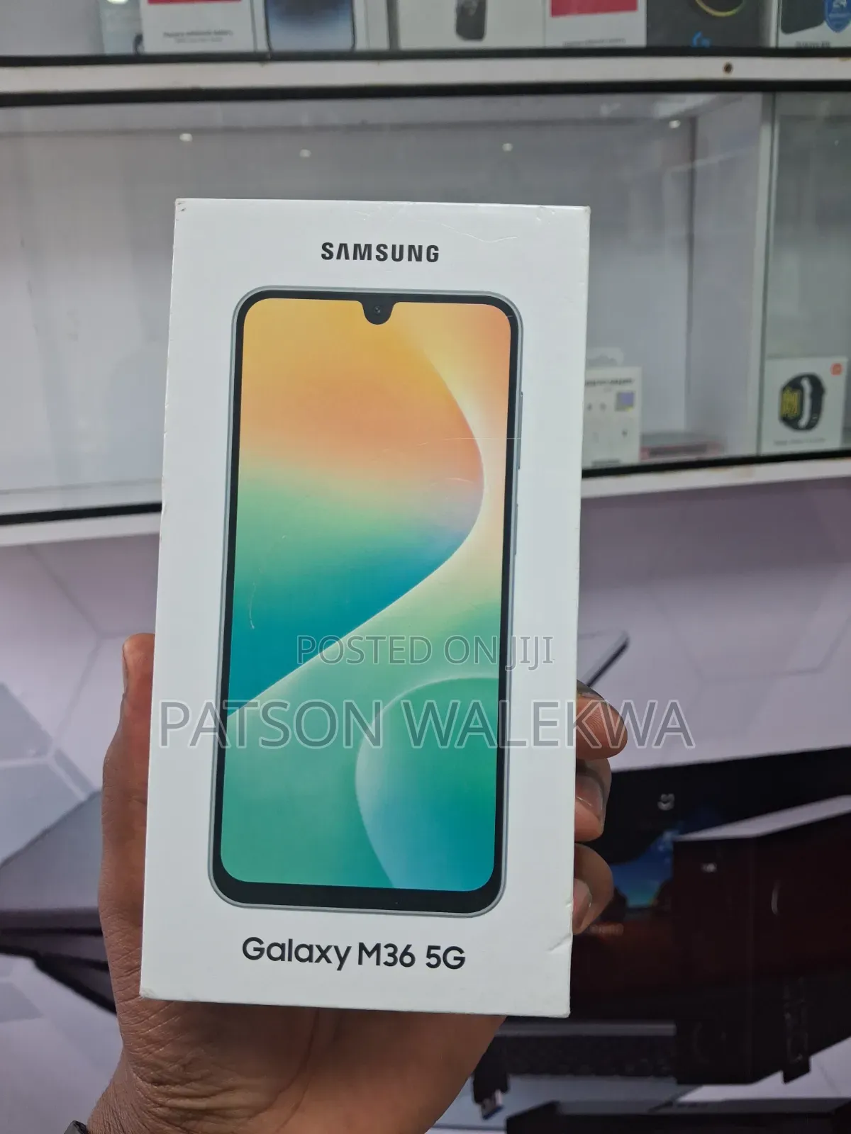 New Samsung Galaxy M36 5G 128 GB Blue