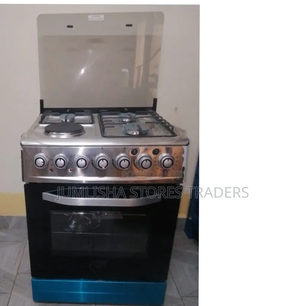 3+1 Sarahtech 60*60 Standing Cooker With Rotisserie