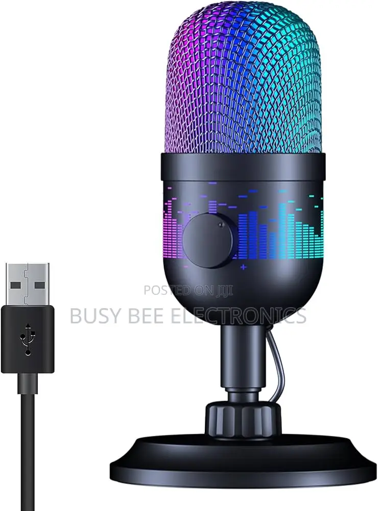 Huameisi Premium Condenser Microphones USB Gaming Microphone for PC Co