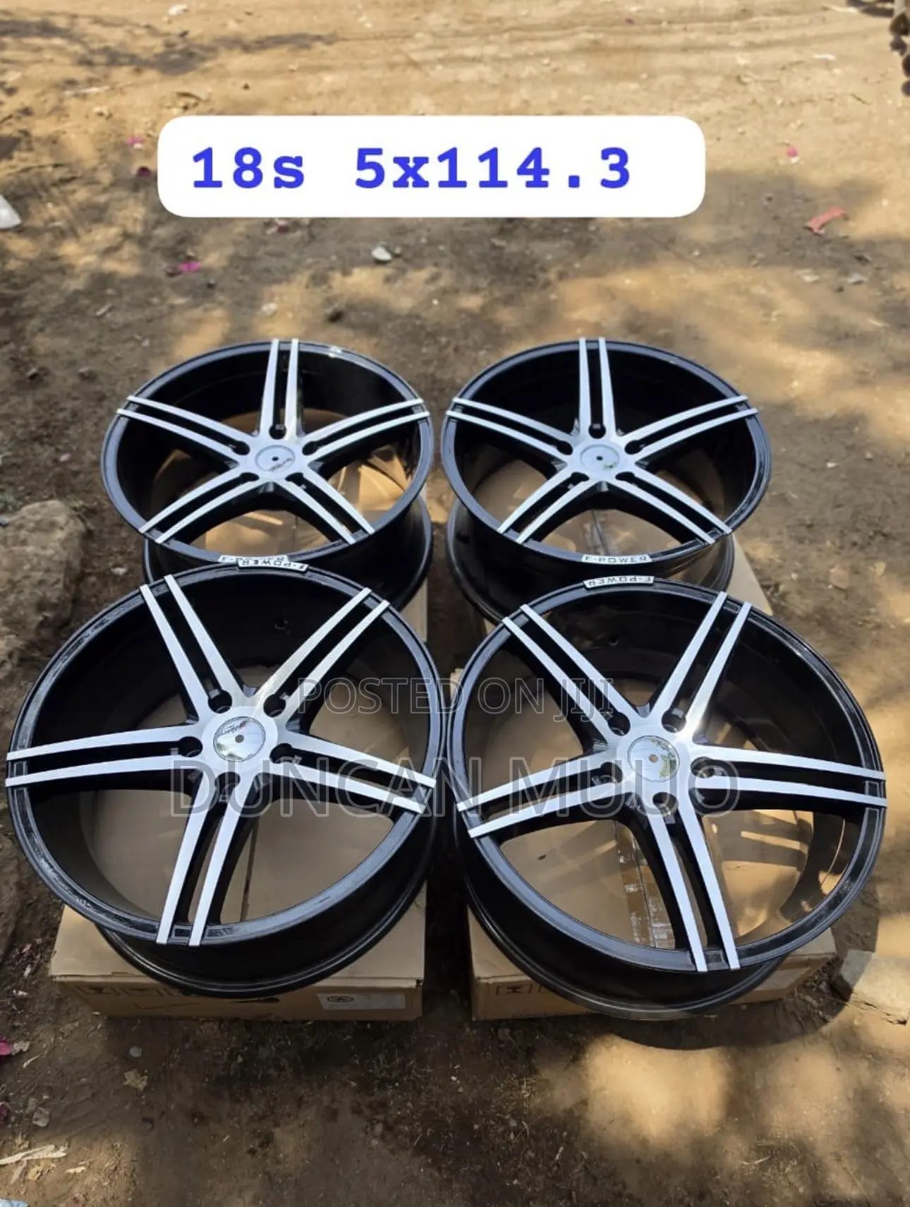 18 Inch 5x114.3 Rims for Sale