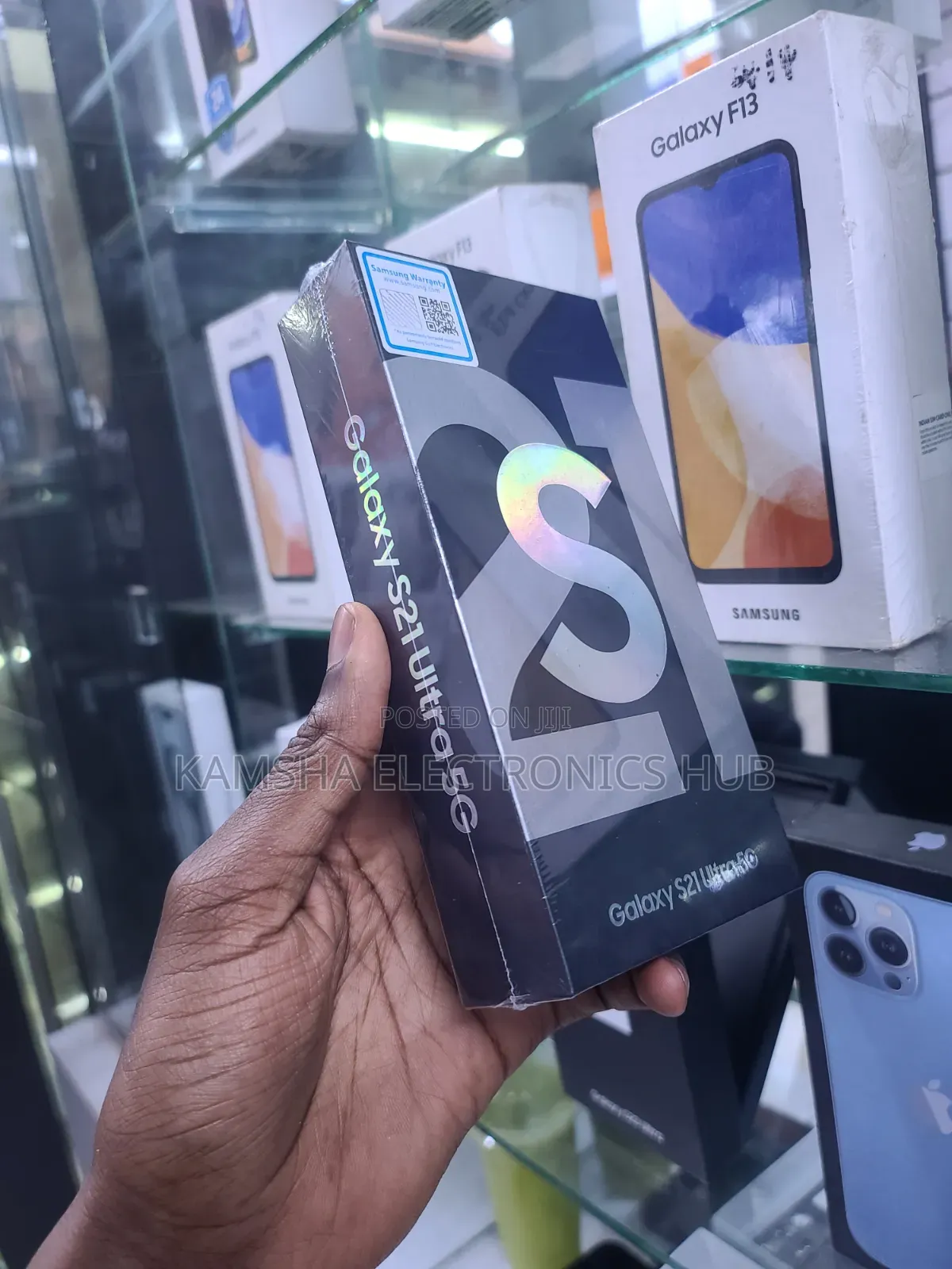 New Samsung Galaxy S21 Ultra 5G 128 GB Gray