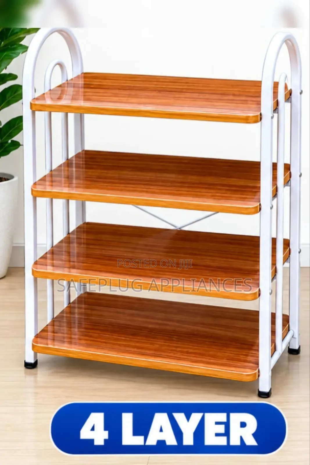 Premiere 4-Tier Shoe Stand – Practical Home Storage