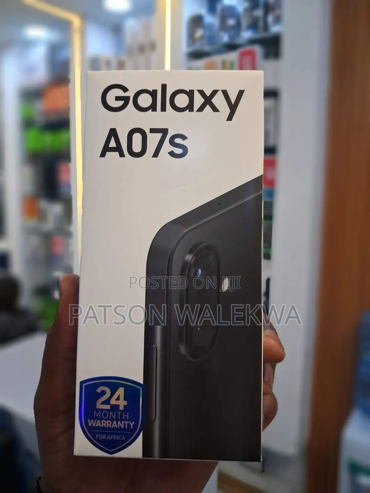 New Samsung Galaxy A07s 64 GB Black