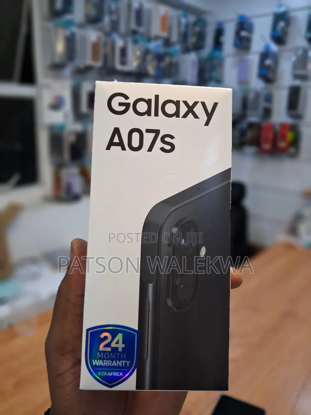 New Samsung Galaxy A07s 64 GB Black