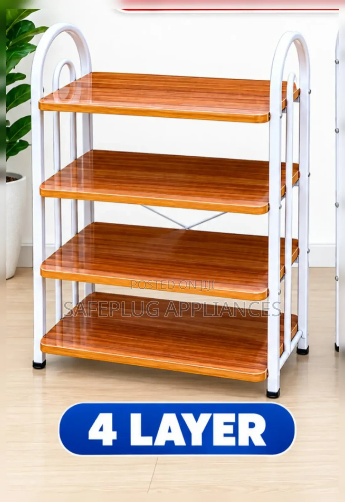 Premiere 4-Tier Shoe Stand – Practical Home Storage