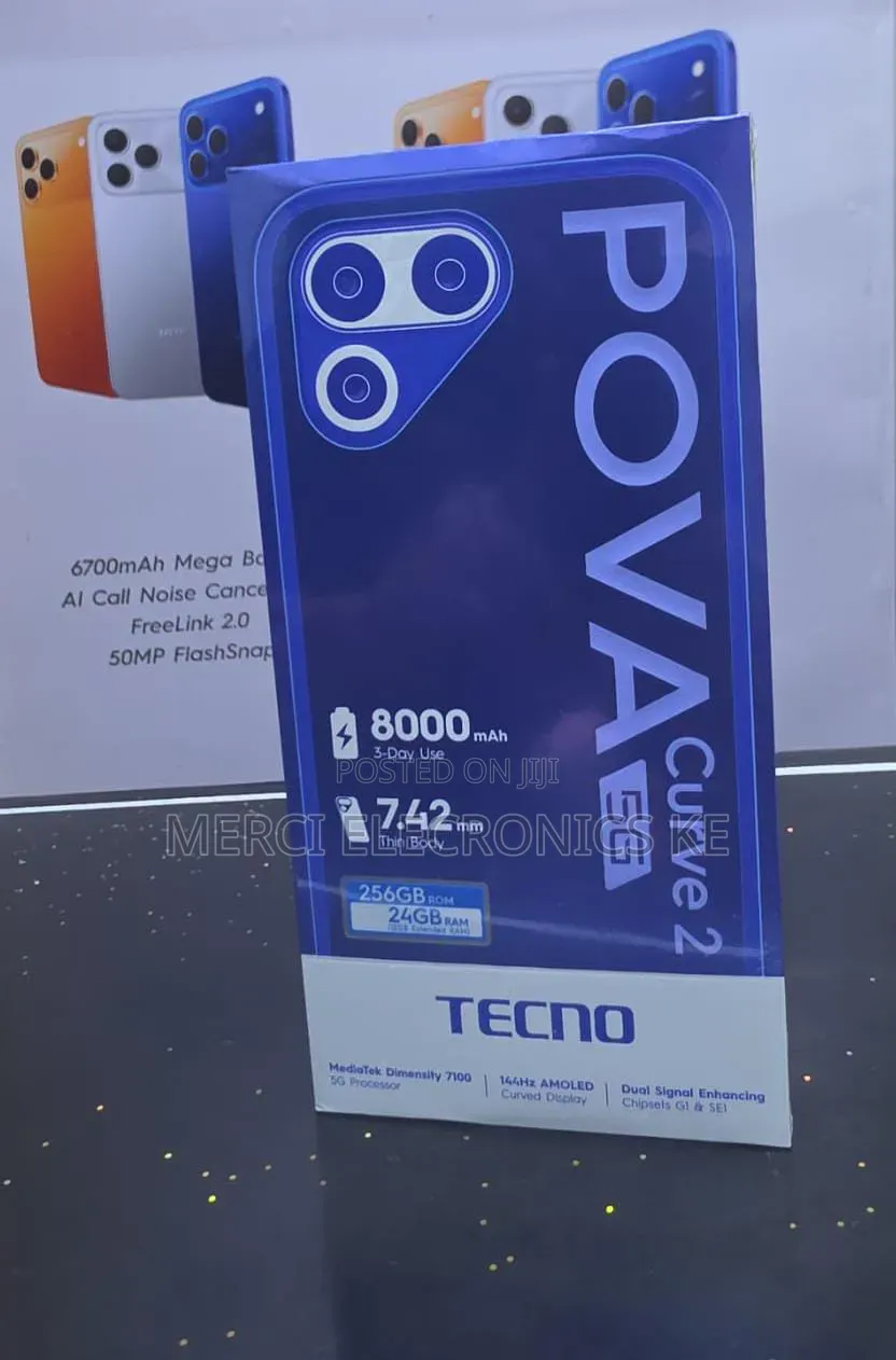New Tecno Pova Curve 2 256 GB Gray