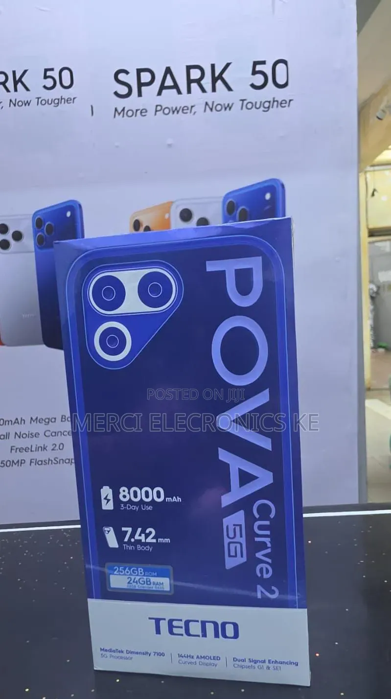 New Tecno Pova Curve 2 256 GB Gray