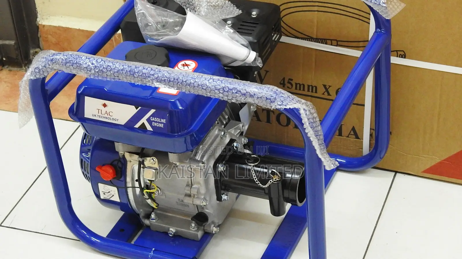 7.5HP TLAC Petrol Poker Machine 45mm Shaft